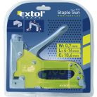 Extol tűzőgép fémházas, TÜV/GS; 11,3×0,7×4-14mm