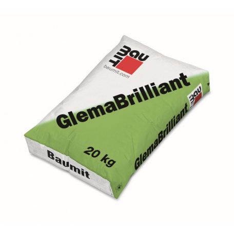 Baumit GlemaBrilliant 0-3 mm kül- és beltéri glettanyag 20 kg