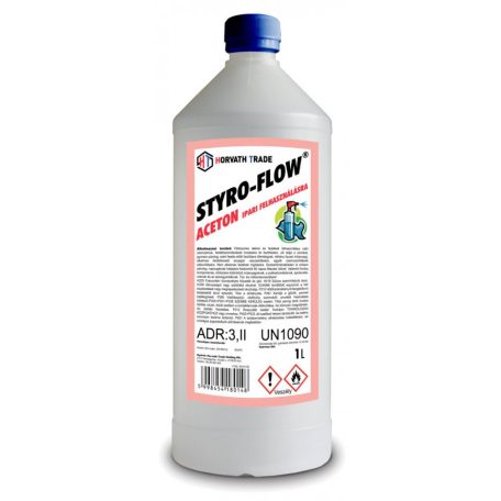 STYRO-FLOW ACETON ipari felhasználásra 1 liter