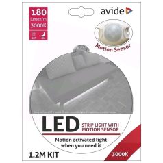 Avide LED szalag ágyszenzor 3W 3000K Single