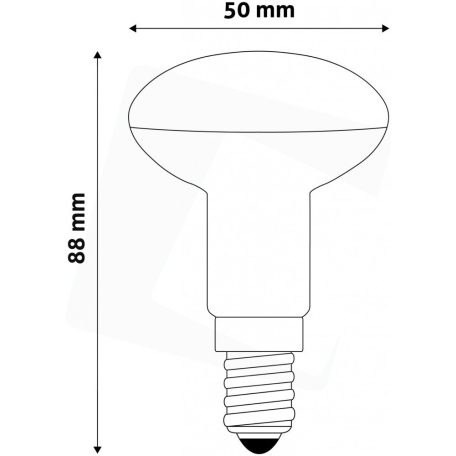Avide LED R50 6W E14 NW 4000K