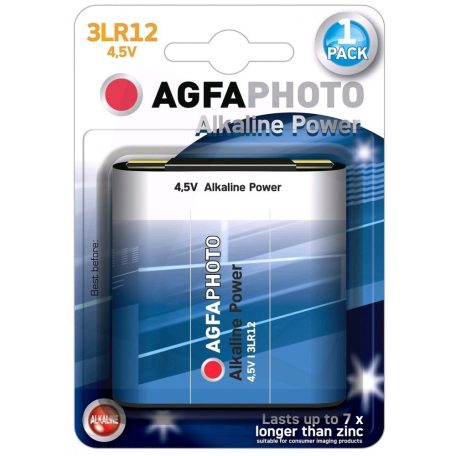 AgfaPhoto Alkáli Lapos Elem 4.5V B1