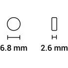 AgfaPhoto gombelem Alkáli AG4 LR626