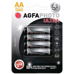 AgfaPhoto Ultra Alkáli Ceruza Elem AA B4