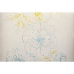 FILPASSION virágos, türkiz-zöld színű tapéta_AQ112