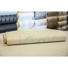 FILPASSION virágos, türkiz-zöld színű tapéta_AQ112