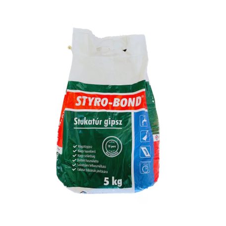 STYRO-BOND stukatúr gipsz 5 kg