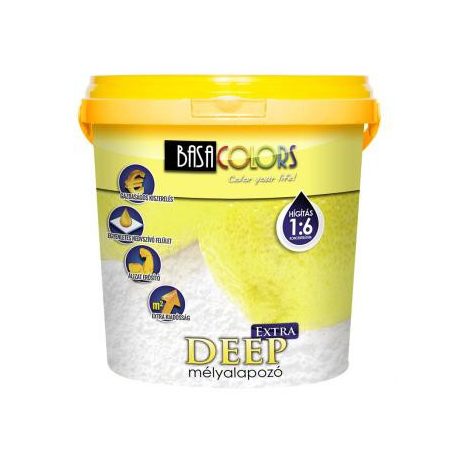 Basacolors Deep Extra mélyalapozó 1:6 5 liter citrom illattal