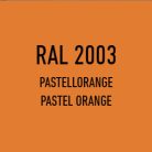 EKOSIGNOL útjelző festék RAL 2003 pasztell narancssárga 18 liter