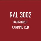 EKOSIGNOL útjelző festék RAL 3002 kárminvörös 18 liter