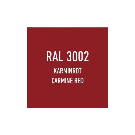 EKOSIGNOL útjelző festék RAL 3002 kárminvörös 18 liter