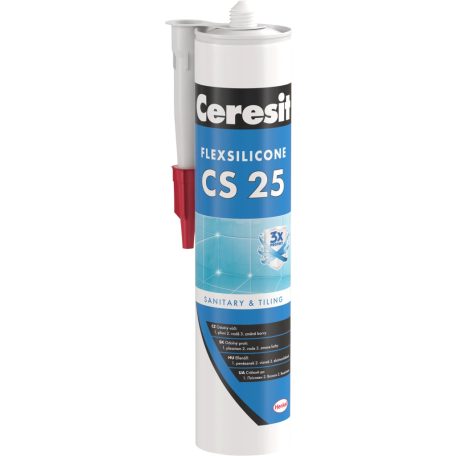 Ceresit CS 25 szaniter szilikon 16 grafit 280 ml
