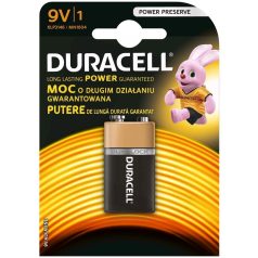 Duracell Basic Alkáli Elem 9V B1