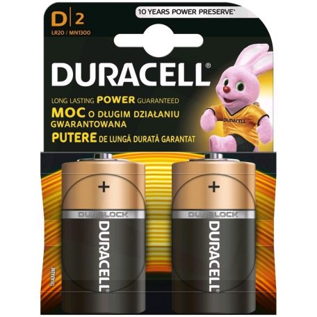 Duracell Basic Alkáli Góliát Elem D B2