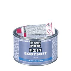   Body F211 Soft 2K poliészter finomkitt (edzővel) bézs 0,25 kg