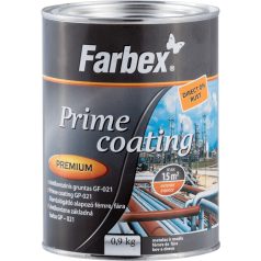   Farbex PRIME COATING GP-021 Korróziógátló alapozó fémre, fára 2,8 kg
vörösbarna