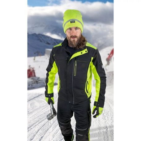 Kabát Ardon&Neon Winter fekete-sárga XL