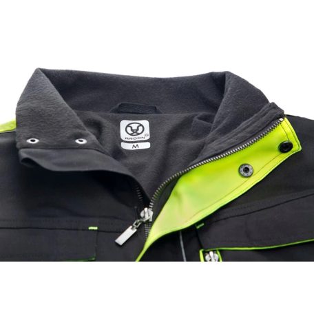 Kabát Ardon&Neon Winter fekete-sárga XL