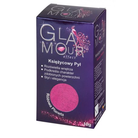 Glamour Effect Moon Dust Pink Planet - Rózsaszín bolygó 10 gr