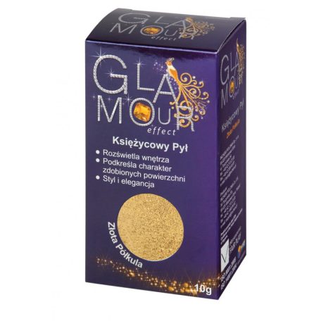 Glamour Effect Moon Dust Golden Hemisphere - Aranyló félgömb 10 gr
