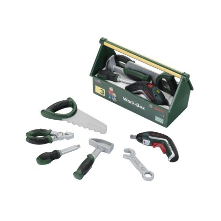 BOSCH Játék Szerszámosláda szerszámokkal 7 részes