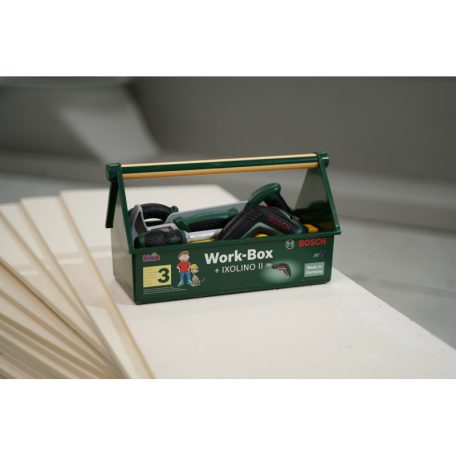 BOSCH Játék Szerszámosláda szerszámokkal 7 részes