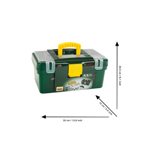 BOSCH Játék Szerszámosláda csavarozóval

