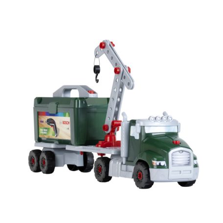 BOSCH Játék Kamion szerszámokkal csavarozóval
