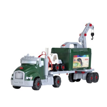 BOSCH Játék Kamion szerszámokkal csavarozóval
