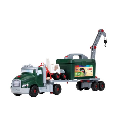 BOSCH Játék Kamion szerszámokkal csavarozóval
