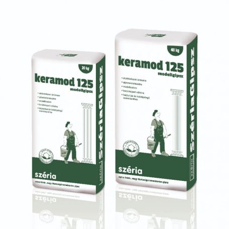 Széria Keramod 125 modellgipsz 30 kg, extra fehér