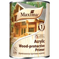   Maxima Acrylic Wood-Protective Primer, vízbázisú fa alapozó 0,75 liter