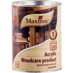   Maxima Acrylic Woodcare Products vízbázisú vastaglazúr UV-szűrővel 0,75 liter színtelen