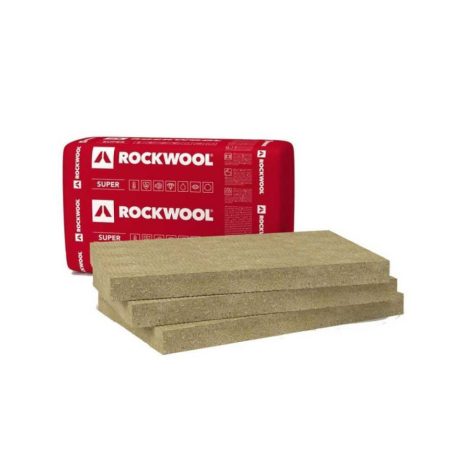 Rockwool Multirock Super kőzetgyapot 75x625x1000 mm széles (6,25 m2/csomag)