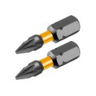 INGCO Impact bithegy PZ2 x 25 mm (2 db)
