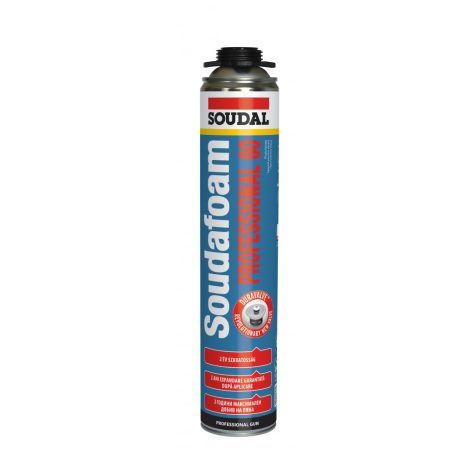 SOUDAL SOUDAFOAM PROFESSIONAL 60 Pisztolyhab 750ml