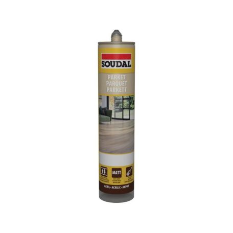 SOUDAL Parkettatömítő mahagóni 280 ml