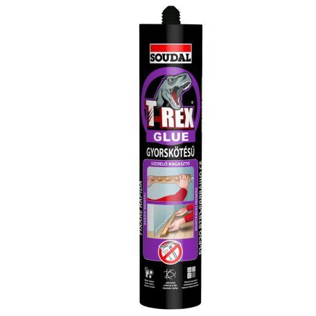 SOUDAL T-REX Gyorskötésű szerelőragasztó 380gr - lila