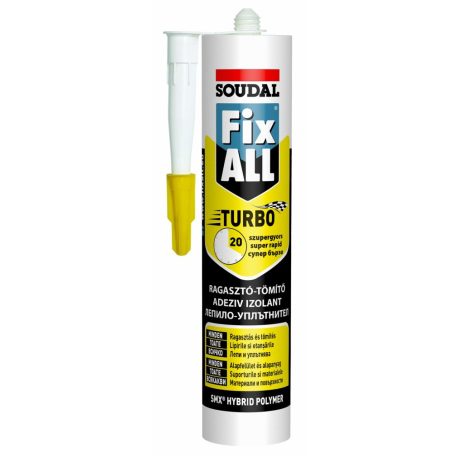 SOUDAL Fix-All Turbo fehér 290ml - Gyorskötés