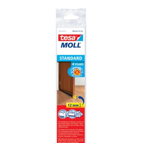 Ajtóseprű Tesamoll Standard barna 1m x 12mm