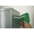 TESA On&Off általános célú öntapadó tépőzár, fekete 20mm x 1m