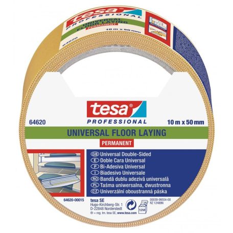 TESA kétoldalas ragasztószalag 50mm x 10m (64620-00015)