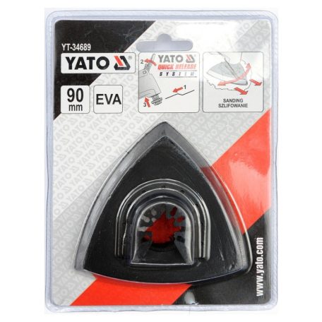 YATO tépőzáras csiszolótalp multifunkciós géphez 90 mm