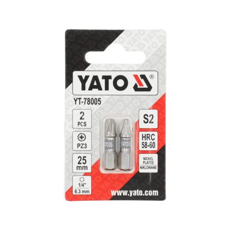 YATO Bithegy PZ3 25 mm (2 db)