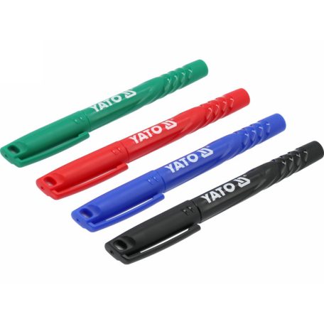 YATO Jelölő filc készlet 4 db