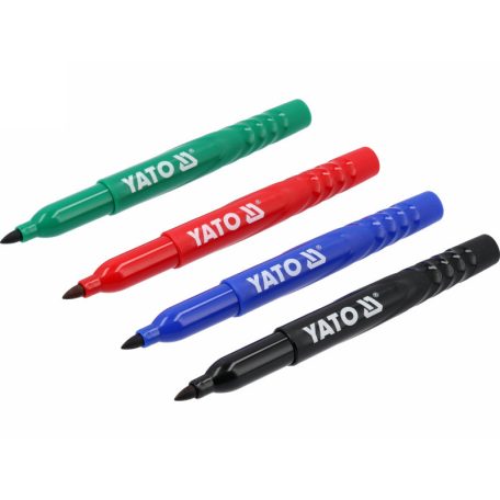 YATO Jelölő filc készlet 4 db