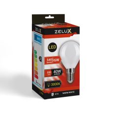 Zelux Led Mini Globe G45 6W E14 3000K Mini gömb