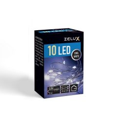 ZELUX 10 Led karácsonyi világítás CW