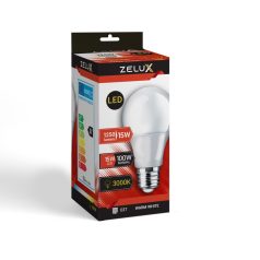 ZELUX Led Globe A65 15W E27 3000K Gömb izzó