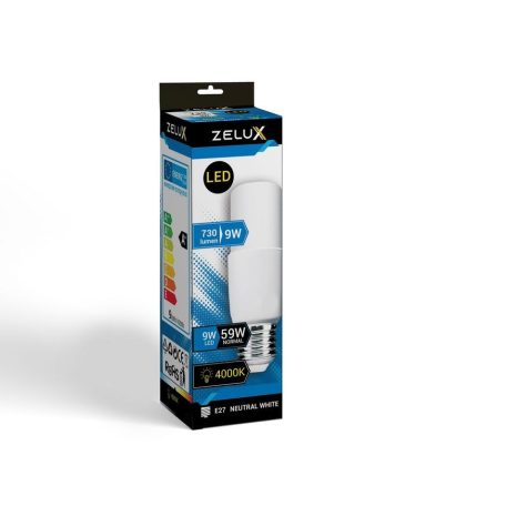 Zelux Led Bright Stick Izzó E27 9W T37 4000K